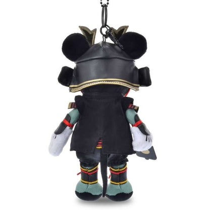 Japan Tokyo Disney Store Mickey Mouse Plush Toy Keychain Helmet Kabuto