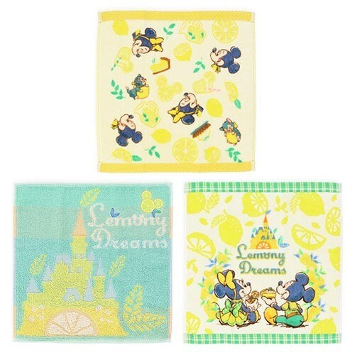 Japan Tokyo Disney Resort Mickey Minnie Mini Towel Set Lemony Dreams