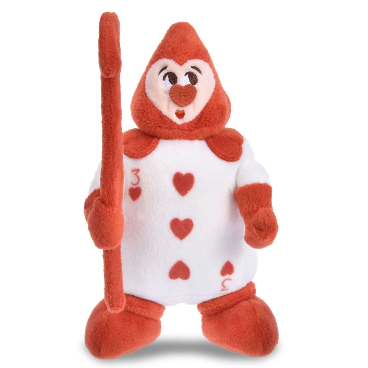 Japan Tokyo Disney Store Trump Soldier Plush Toy StanDs Alice in Wonderland