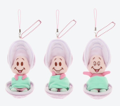 Japan Tokyo Disney Resort Young Oyster Alice in Wonderland Toy plush Keychain