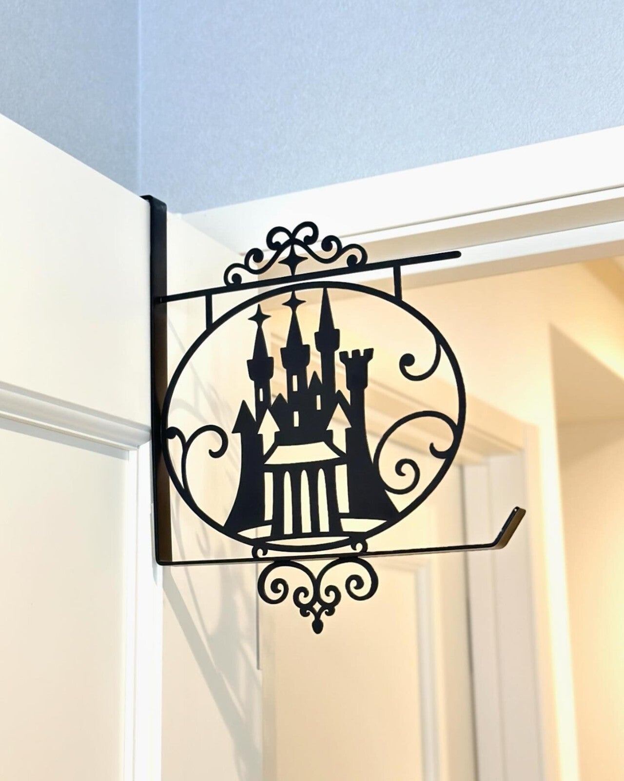 Japan Disney Fantasy Shop Bellemaison Cinderella Iron Door Hook Paper Cutout