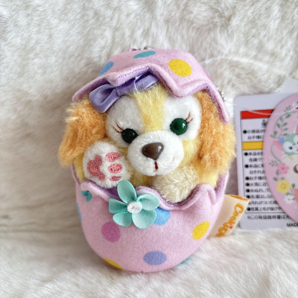 Japan Tokyo Disney Sea Easter 2024 Cam Find Spring Cookie Ann Plush Keychain