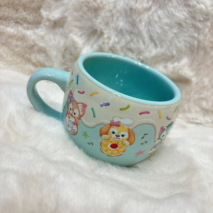 Japan Tokyo Disney Resort Duffy Filled with Smiles! Doughnut Sweets Mug