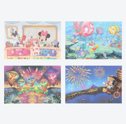 Japan Tokyo Disney Resort Note Mickey Mouse & Friends