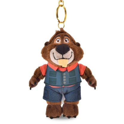 Japan Tokyo Disney Store Nibbles Maplestick Plush Toy Keychain Zootopia 2