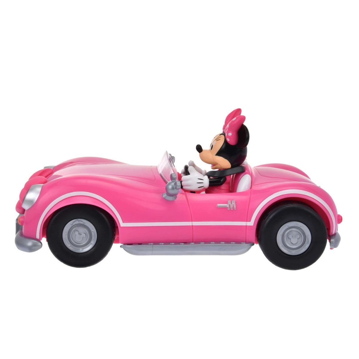 Japan Tokyo Disney Store Minnie Remote Control Toy Car Light Up & Sound Roadster