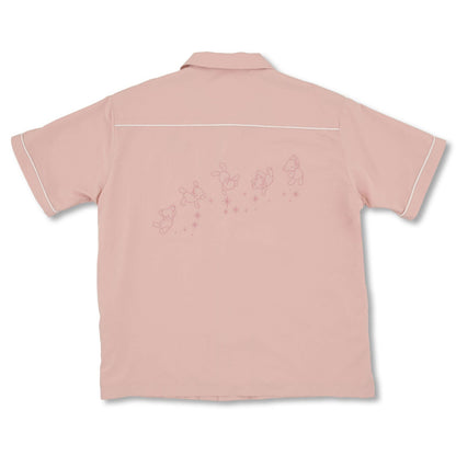 +Japan Tokyo Disney Store Michael's Teddy Bear Short Sleeve Shirt Pink PETER PAN