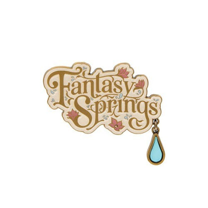 Japan Tokyo Disney Resort Pin badge Logo Dreaming of Fantasy Springs