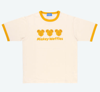 Japan Tokyo Disney Resort Mickey Waffle Accessory 2024 New!! T-Shirt