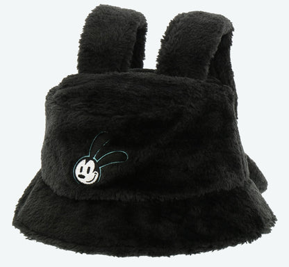 Japan Tokyo Disney Resort Ears Headband Cap Hat Fluffy OSWALD Black 2024