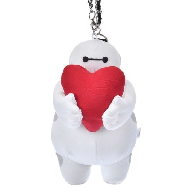 Japan Tokyo Disney Store Baymax MARY QUANT Bag Charm Plush Toy Gift