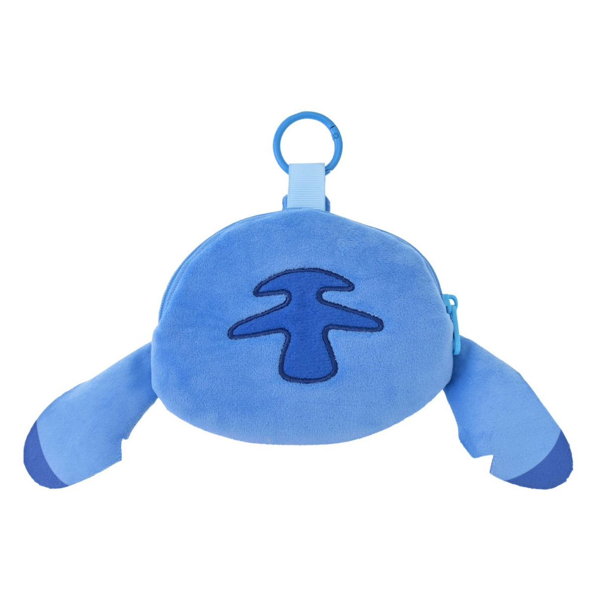 Japan Tokyo Disney Store Stitch Pouch Loop with Carabiner Face