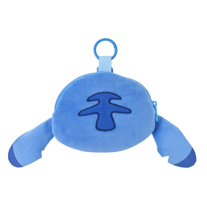 Japan Tokyo Disney Store Stitch Pouch Loop with Carabiner Face