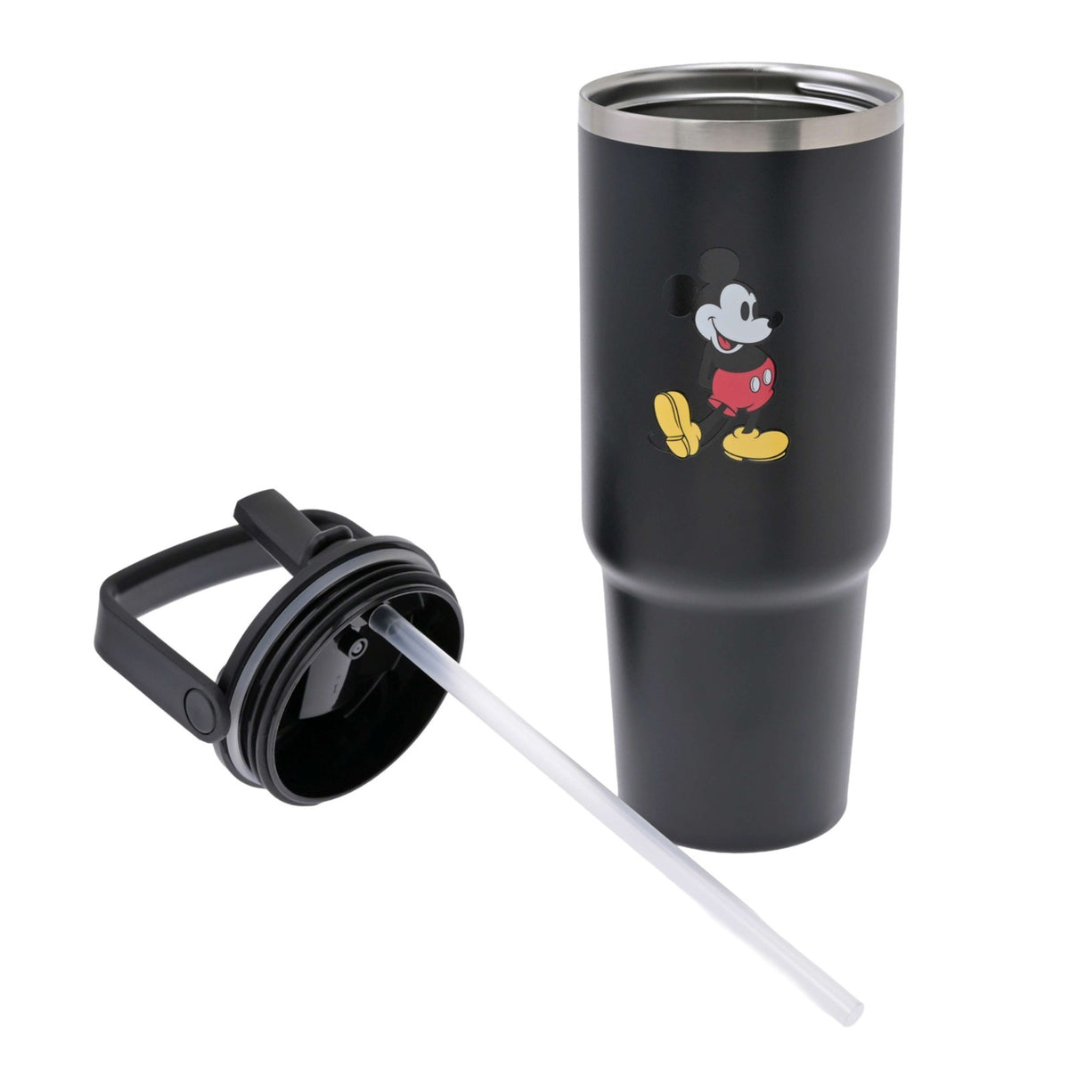 Japan Tokyo Disney Store Mickey Stainless Steel Tumbler Standing Pose Drinkware