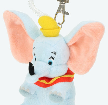 Japan Tokyo Disney Resort Dumbo Plush Toy Keychain Charm 2025