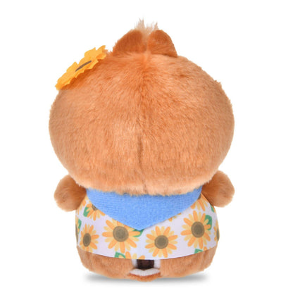 Japan Tokyo Disney Store Dale Plush Toy Sunflower Urupocha-chan Chip and Dale