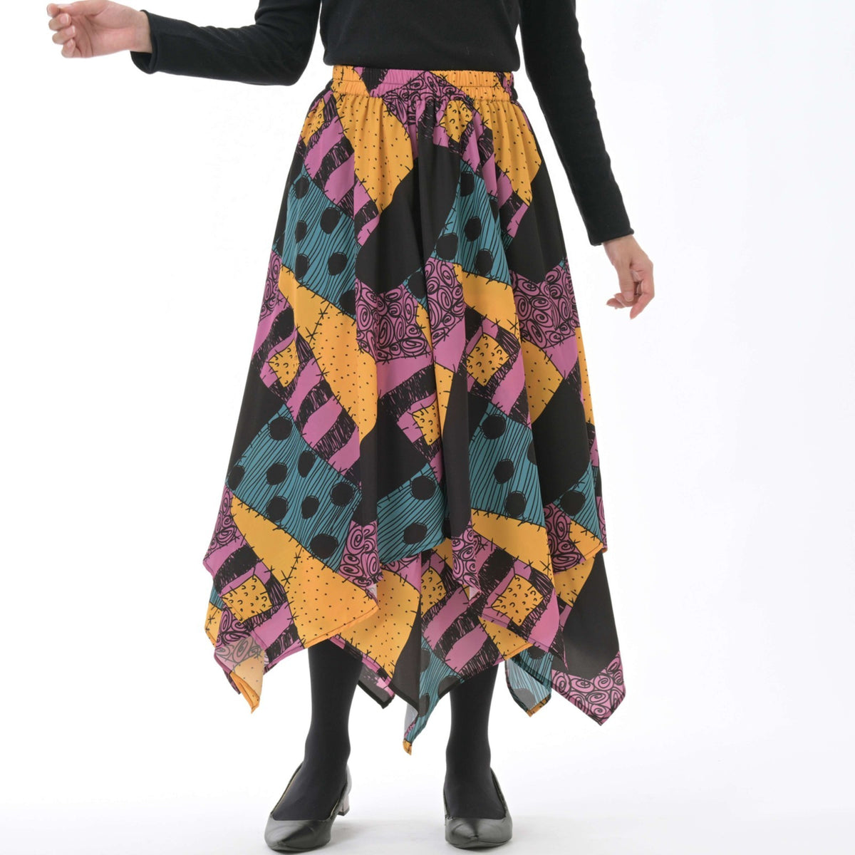 Japan Tokyo Disney Store Sally Skirt Tim Burton's Nightmare Before Christmas