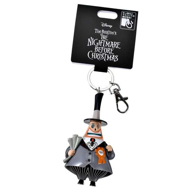 '+Japan Tokyo Disney Store Mayor Keychain Move 3D Nightmare Before Christmas