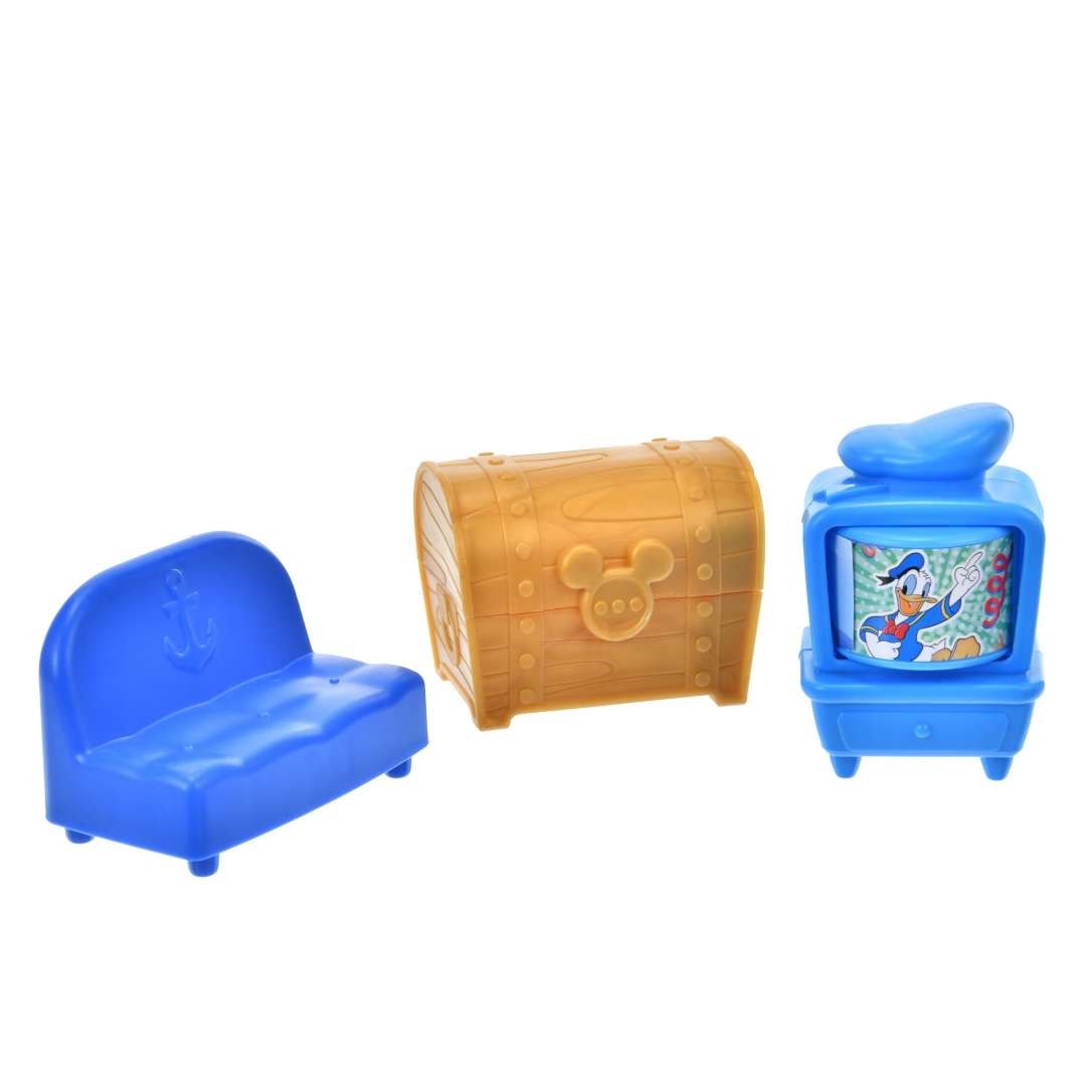 Japan Tokyo Disney Store Donald Duck Toy House Playset with Handle