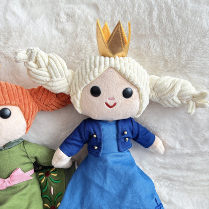 Japan Tokyo Disney Resort Store Plush Toy Set Elsa Ana Frozen Fantasy Springs