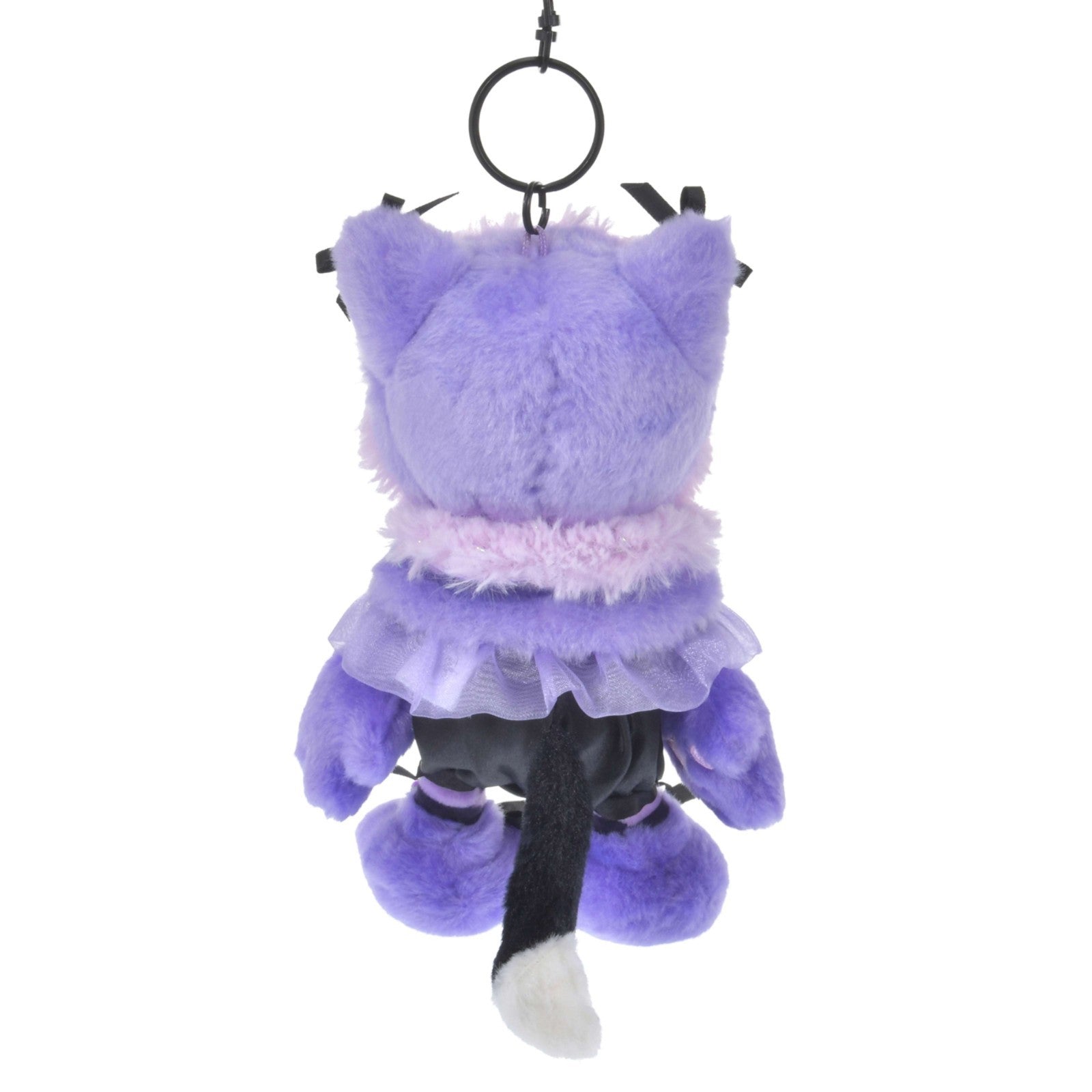 Japan Tokyo Disney Store Minnie Plush Toy Keychain CAT MINNIE AND FIGARO