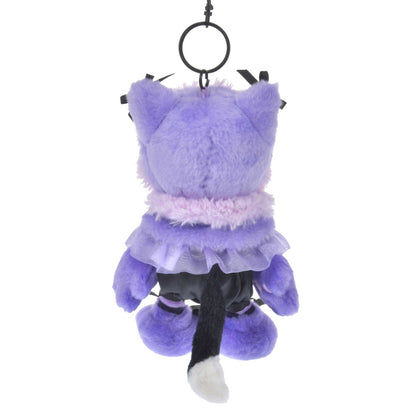 Japan Tokyo Disney Store Minnie Plush Toy Keychain CAT MINNIE AND FIGARO