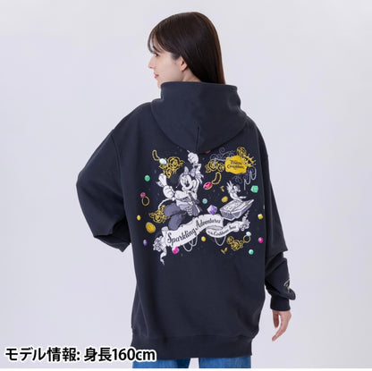 Japan Tokyo Disney Resort Pirates of the Caribbean Minnie Hoodie Oversize Unisex