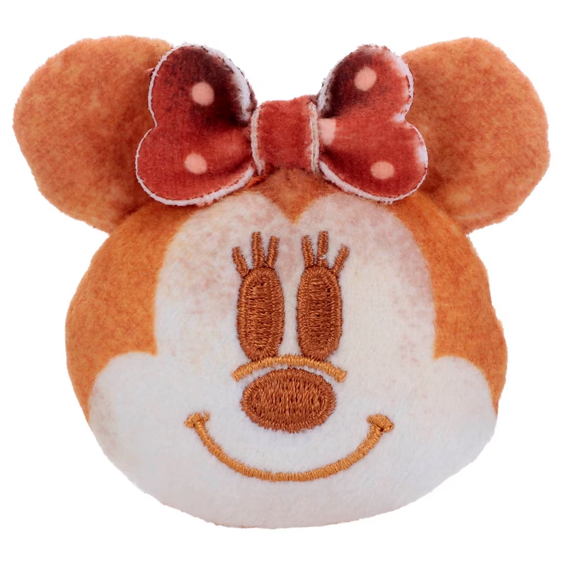 Japan Disney Takara Tomy Nui Pan Bakery Badge Character Bread Plush Toy Minnie