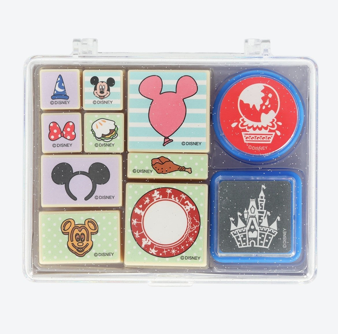 Japan Tokyo Disney Resort Stamps Cinderella Castle Mickey Minnie