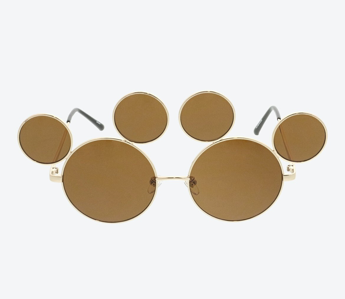 Japan Tokyo Disney Resort Fashion sunglasses Mickey brown summer