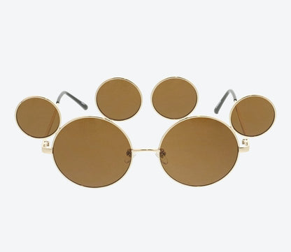 Japan Tokyo Disney Resort Fashion sunglasses Mickey brown summer