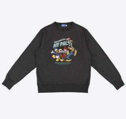 Japan Tokyo Disney Resort Mickey Long Sleeve MY PALS Minnie Donald Goofy