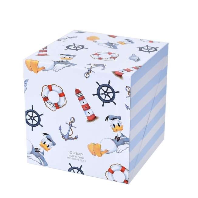Japan Tokyo Disney Store Donald Sticky Notes & Memo Pad with Pen Stand Summer