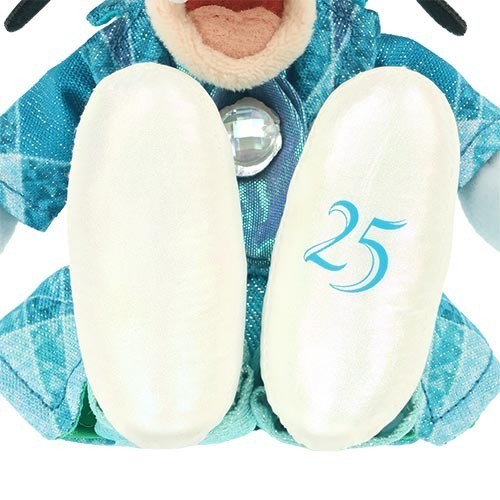 KeychainJapan Tokyo Disney Resort Sparkling Jubilee Goofy Plush Keychain 25th
