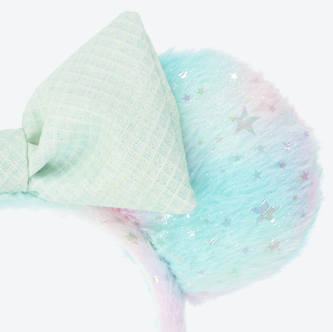 Japan Tokyo Disney Resort Minnie Mouse Ears Headband Free Blue Ribbon 2025