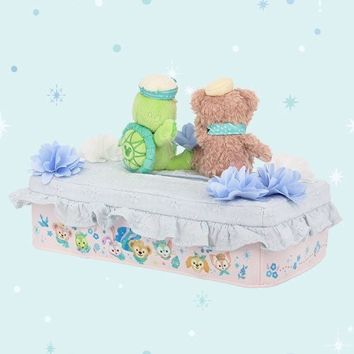 Japan Tokyo Disney Resort Duffy Beautiful Blue Tissue Box Cover ShellieMay Olu