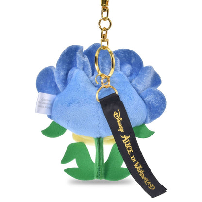 '+Japan Tokyo Disney Store Talking Flower Plush Toy Keychain Alice in Wonderland