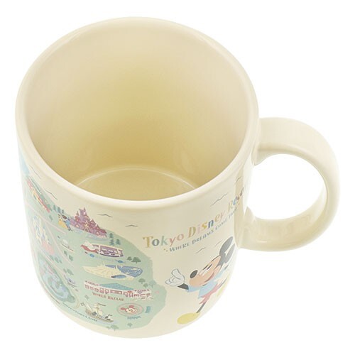 Japan Tokyo Disney Resort Big Mug Park Map Design