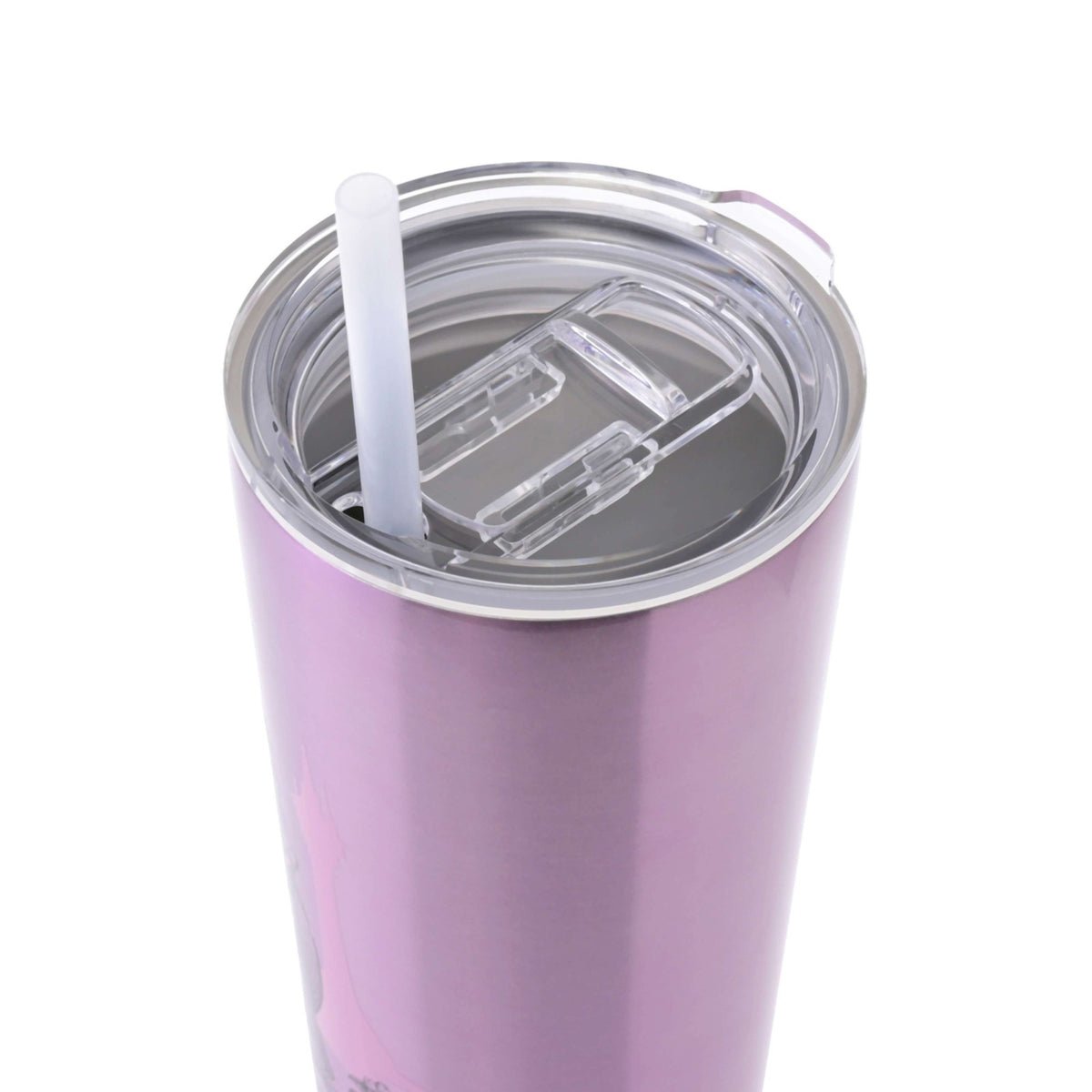 Japan Tokyo Disney Store Rapunzel Tumbler Stainless Steel with Straw Drinkware