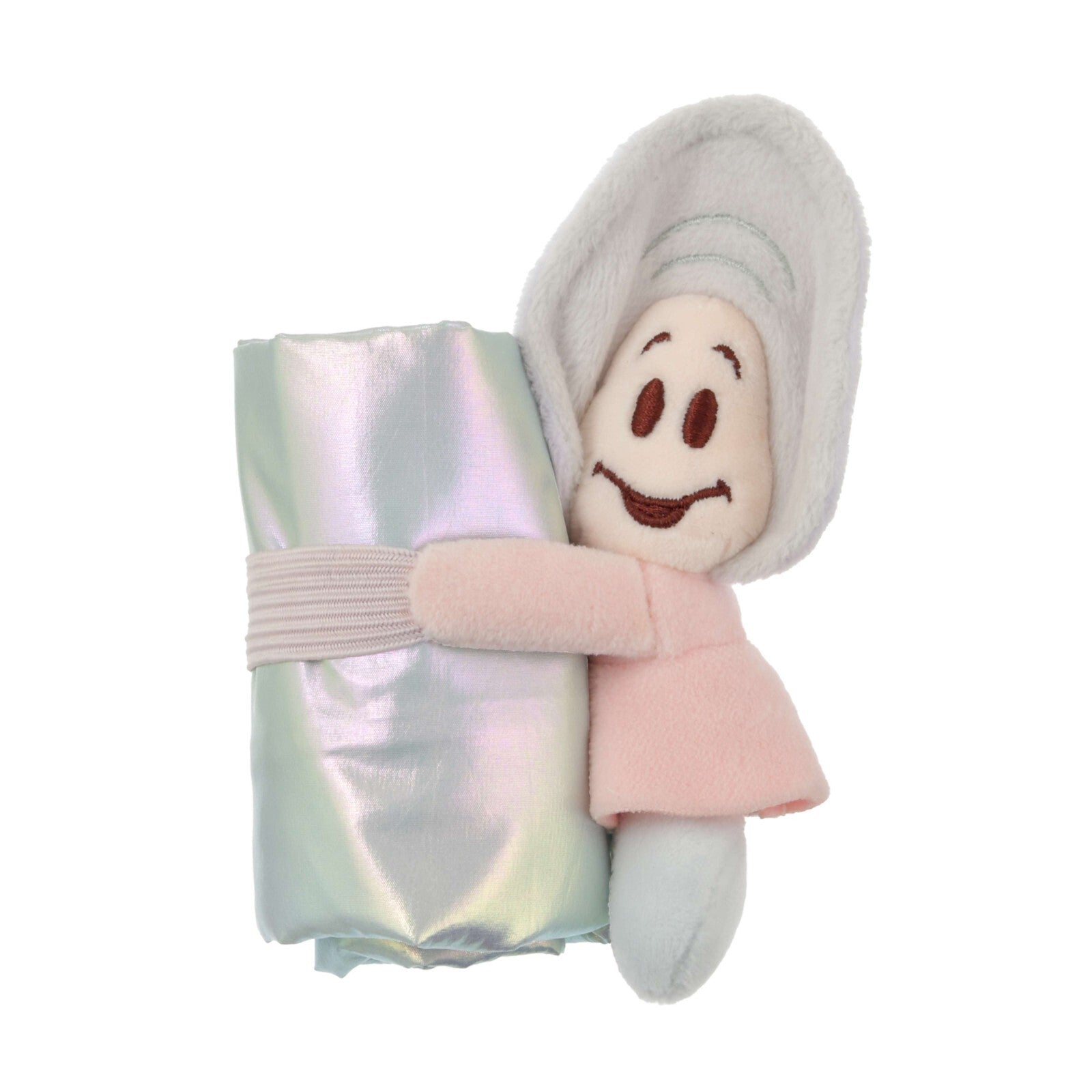 '+Japan Tokyo Disney Store Young Oyster Shopping Eco Bag with Plush Toy Keychain