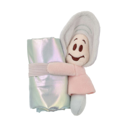 '+Japan Tokyo Disney Store Young Oyster Shopping Eco Bag with Plush Toy Keychain