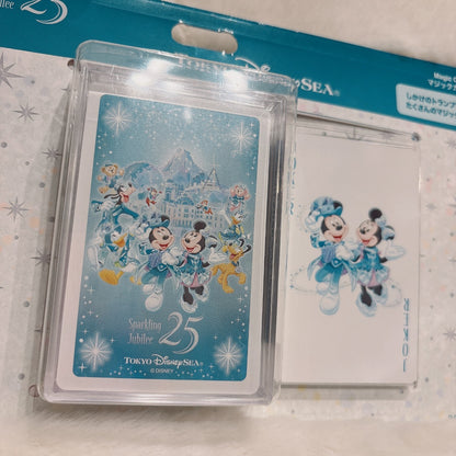 Japan Tokyo Disney Resort Sea 25th Sparkling Jubilee Magic Card TRUMP