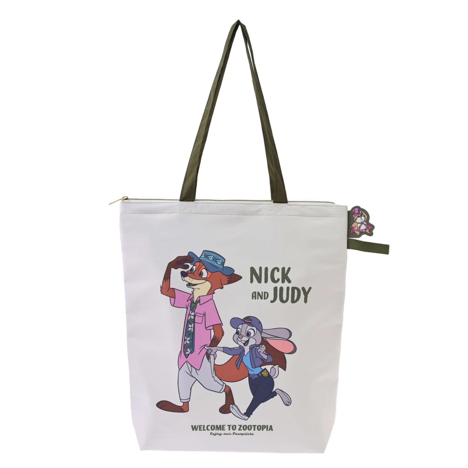 Japan Tokyo Disney Store TROPICAL ZOOTOPIA Insulated Tote Bag