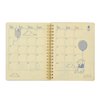 Japan Tokyo Disney Store Winnie the Pooh Delfonics Rollbahn Diary L 2027