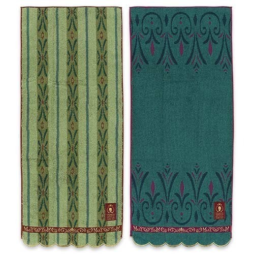 Japan Tokyo Disney Resort Elsa Anna Frozen Face Towel Set Fantasy Springs