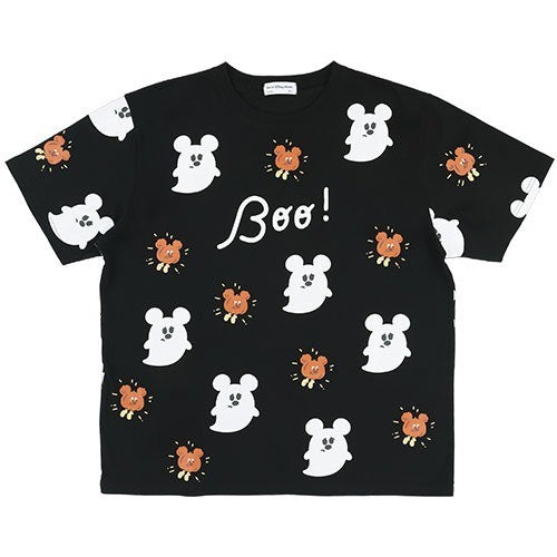 Japan Tokyo Disney Resort Pumpkin lantern Ghost Mickey T-shirt Halloween 2026