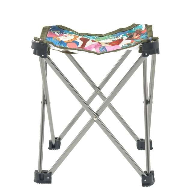 Japan Tokyo Disney Store Zootopia 2 Foldable Chair with Pouch TROPICAL ZOOTOPIA
