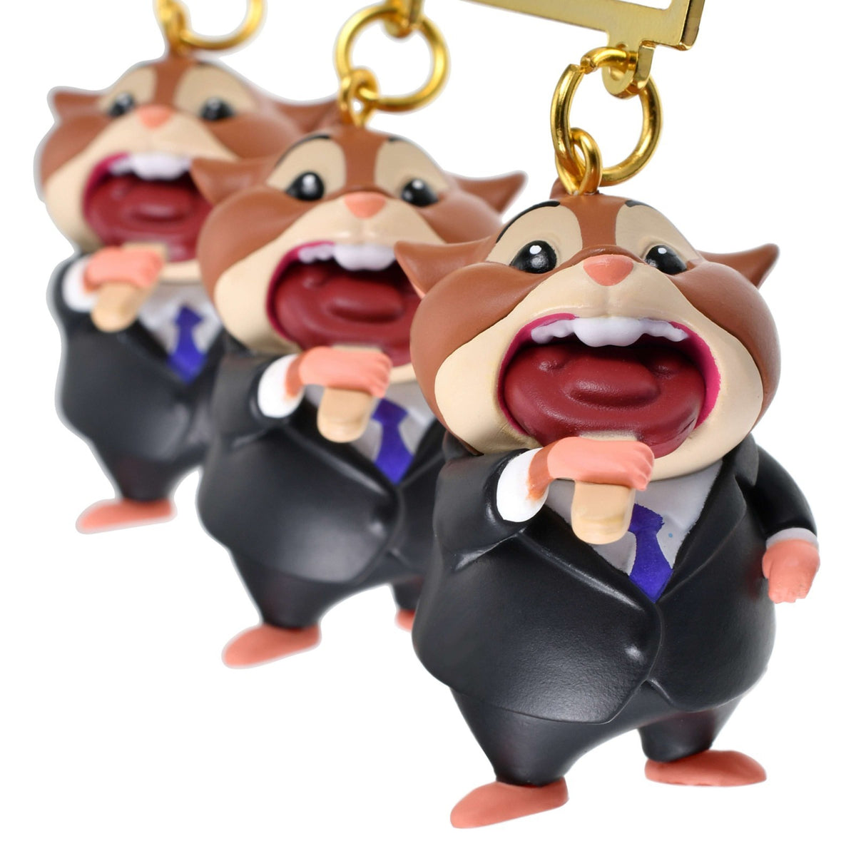 Japan Tokyo Disney Store Lemming Businessman Keychain ZOOTOPIA