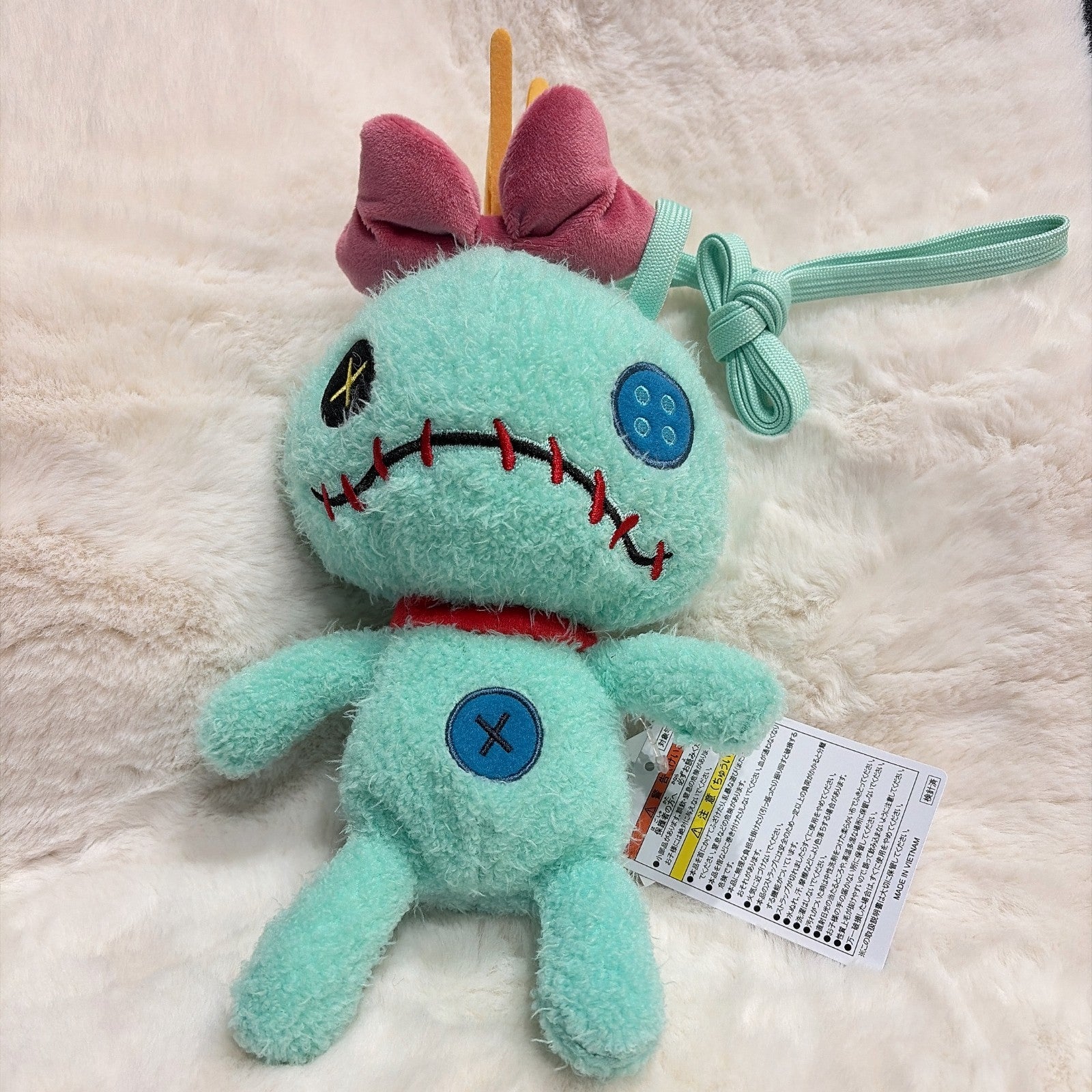Japan Tokyo Disney Resort Scrump Shoulder Bag Stitch 626