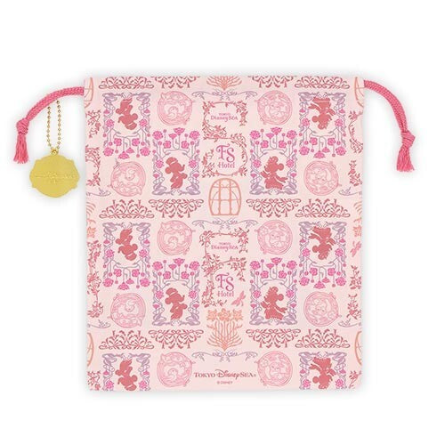 Japan Tokyo Disney Resort Mickey Minnie  pouch Fantasy Springs Hotel